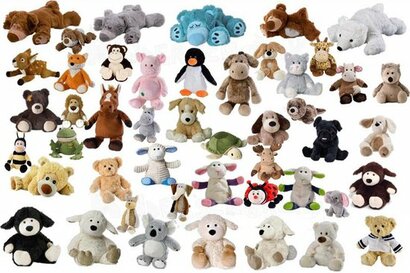 Warmies magnetron knuffels