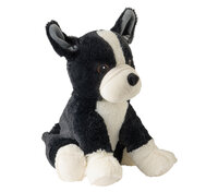 Zachte Boston Terrier knuffel gevuld met lavendel en gierst