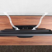 Beveiliging tegen het omvallen van de TV