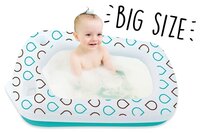 The Shrunks opblaasbaar babybadje &ndash; gebruik in badkamer