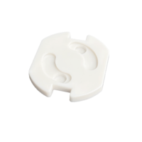 Extra stevige stopcontactbeveiligers met 3M tape - Wit (10 stuks)