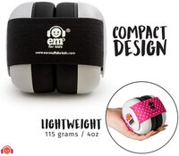 Em&#039;s for kids baby gehoorbeschermers Zwart - Roze/Wit bandje