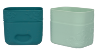 B.box Silicone snack cups | Forest