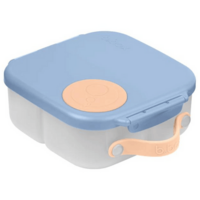 👜 b.box Feeling Peachy mini lunchbox &ndash; zijaanzicht met draaggreep