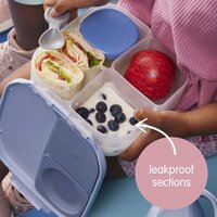😎 b.box Chill Out mini lunchbox open met inhoud