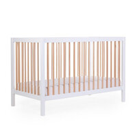 Tijdloos wit naturel babybed COT 97 van Childhome