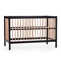 Modern COT 97 babybed met onzichtbare schroeven zwart