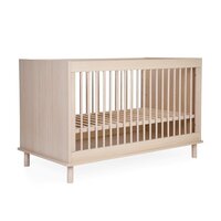 Verstelbaar kinderbed Nordica Natural met lattenbodem