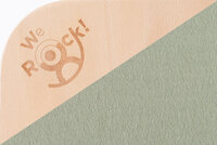 Rockerboard Classic Stepped  - balansbord - Steen groen