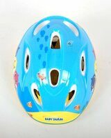 Volare Baby Shark Kinderfietshelm Skatehelm 51 tot 55 cm