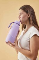 B.box bumper voor Flip Top drinkfles 1L | Lilac Love