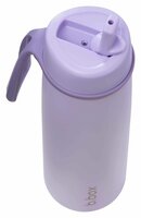 B.box ge&iuml;soleerde Flip Top drinkfles 690ml | Lilac Love