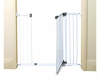 Dreambaby Liberty extra hoog en breed klemhekje | 99-105.5cm | Wit