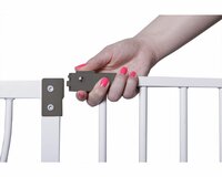 Dreambaby Liberty extra hoog en breed klemhekje | 99-105.5cm | Wit