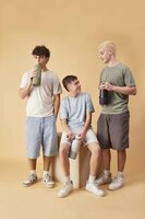 B.box bumper voor Flip Top drinkfles 1L | Berry Smoothie