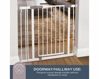 Dreambaby Ava Easyclose traphekje klemhekje wit 75-108 cm