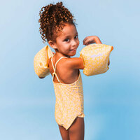 Swim Essentials Zwembandjes Florish geel 0-2 jaar