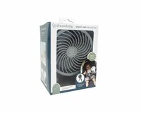 Dreambaby Smart-Grip Deluxe Ventilator | Draagbare kinderwagenventilator met flexibele poten | Grijs