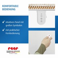 Reer HeatCare+ Flex 2in1 commode verwarmer vrijstaand in babykamer