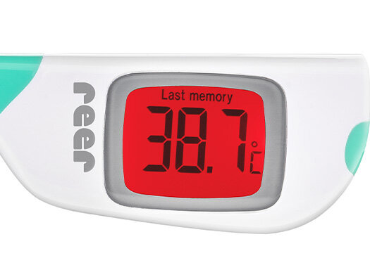 Reer kinderthermometer met groot LCD-scherm voor snelle temperatuurmeting