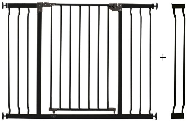 Dreambaby Liberty extra breed klemhekje | 108-114,5cm | Zwart