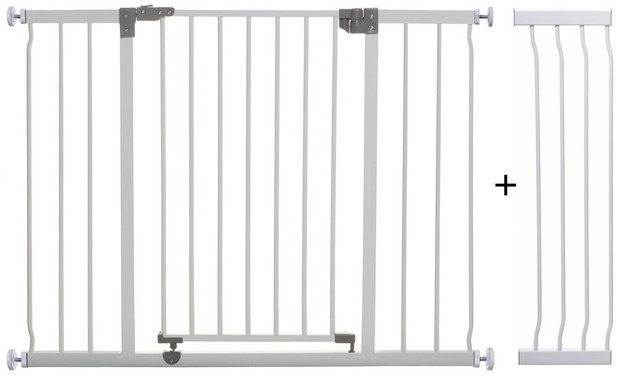 Dreambaby Liberty extra breed klemhekje | 126-132,5cm | Wit
