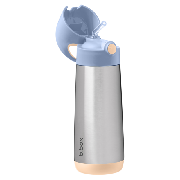 B.box ge&iuml;soleerde drinkfles 500ml | Feeling Peachy