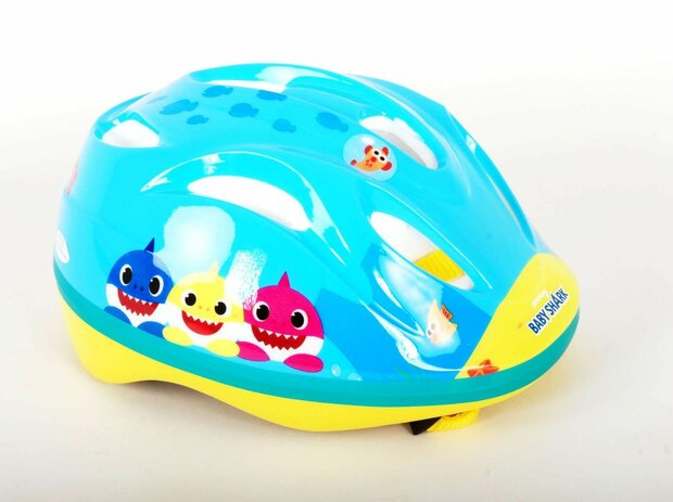 Volare Baby Shark Kinderfietshelm Skatehelm 51 tot 55 cm