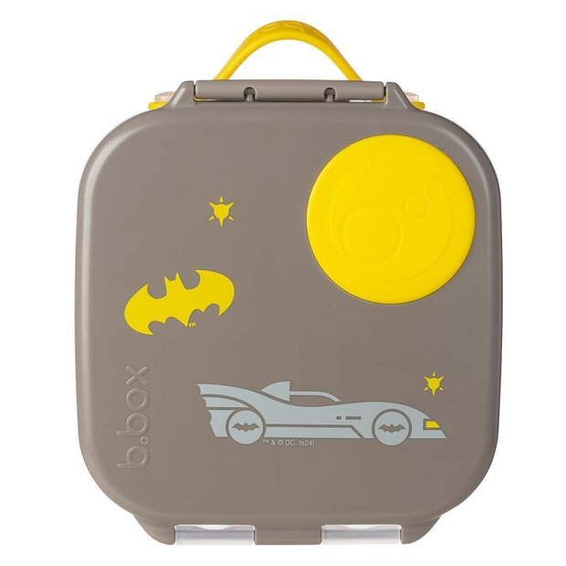 🥪 b.box Batman mini lunchbox open met inhoud