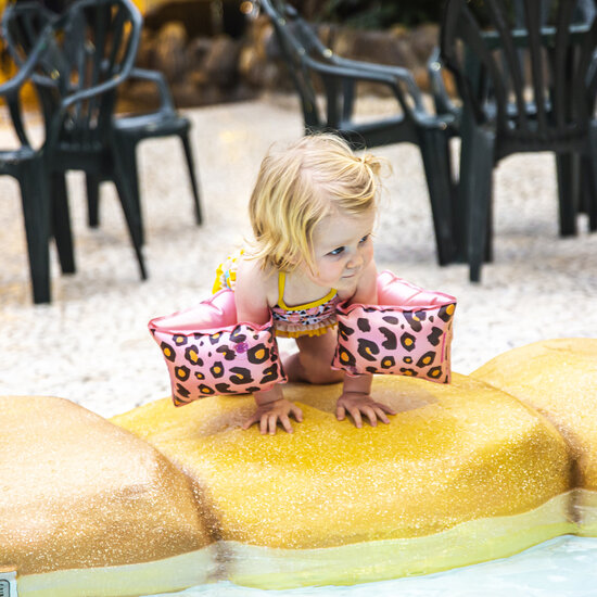 Swim Essentials Zwembandjes Panter Rose 0-2 jaar