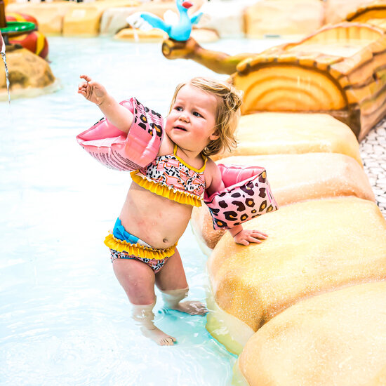 Swim Essentials Zwembandjes Panter Rose 0-2 jaar