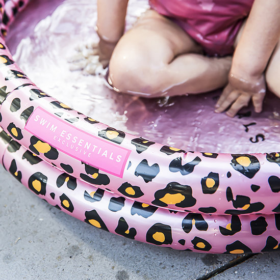 Kinderzwembad  Panterprint Ros&eacute; Goud 60 cm