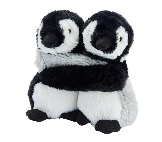 Warmies magnetronknuffel knuffelende vrienden Pinguins