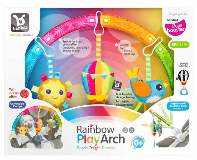 Benbat Regenboog Dazzle Play Speelboog