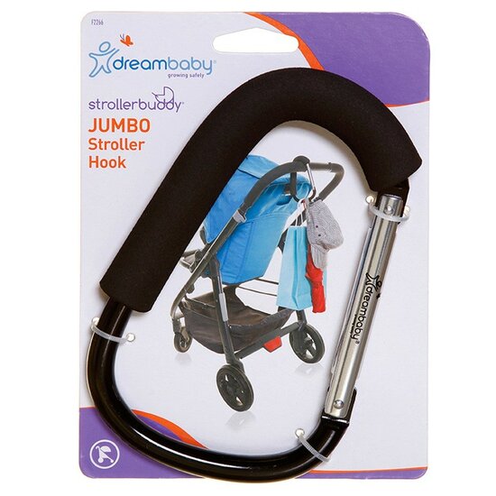 Strollerbuddy Jumbo buggy/wandelwagen haak | 1 stuks