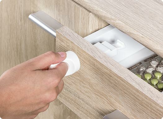 Magneetslot voor kastjes en lades