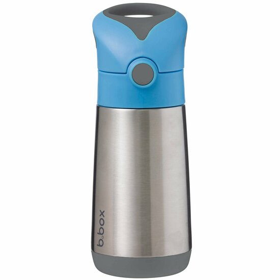 B.box ge&iuml;soleerde drinkflrs 350ml | Blue Slate