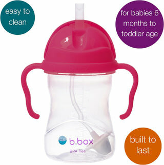 B.box Sippy Cup 240ml | Raspberry