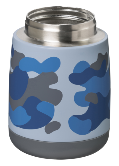 B.box ge&iuml;soleerd voedsel bewaarpotje mini | Blue Camo