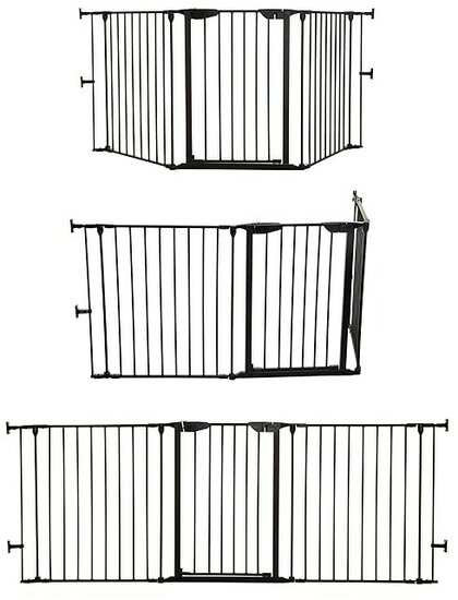 Dreambaby New Port Adapta Traphekje zwart 85.5-200cm