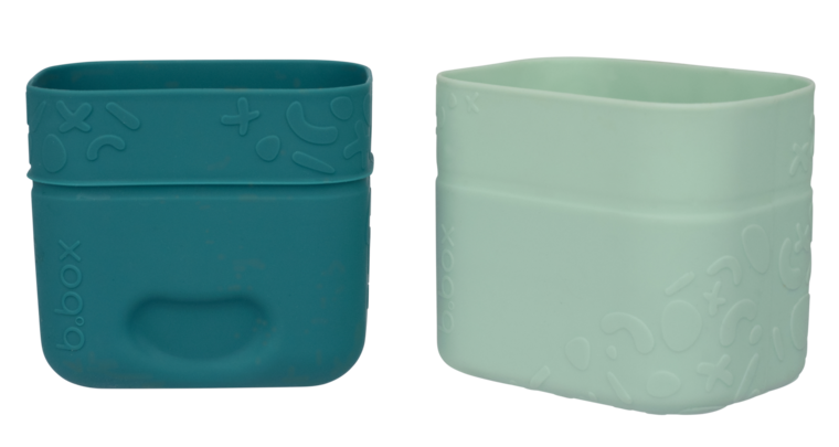 B.box Silicone snack cups | Forest