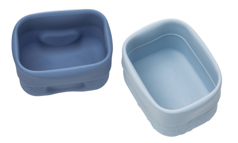 B.box Silicone snack cups | Ocean