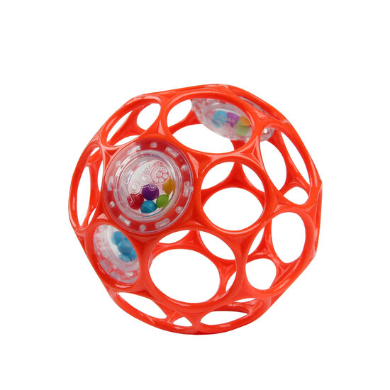 Infant Oball Rattle red