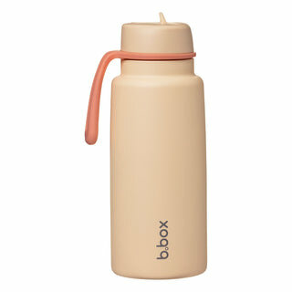 B.box ge&iuml;soleerde Flip Top drinkfles 1L | Melon Mist