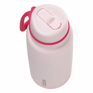 B.box ge&iuml;soleerde Flip Top drinkfles 1L | Pink Paradise