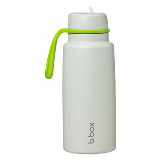 B.box ge&iuml;soleerde Flip Top drinkfles 1L | Lime Time