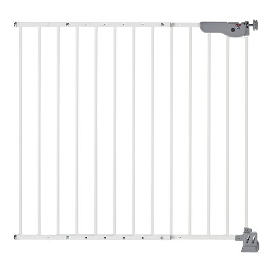 Reer T-Gate traphek klemhek en schroefhek 73-106cm Wit