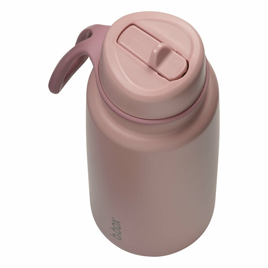 B.box ge&iuml;soleerde Flip Top drinkfles 1L | Berry Smoothie