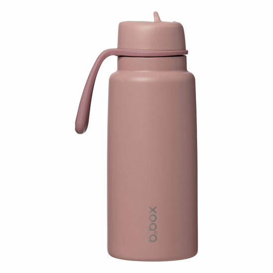 B.box ge&iuml;soleerde Flip Top drinkfles 1L | Berry Smoothie