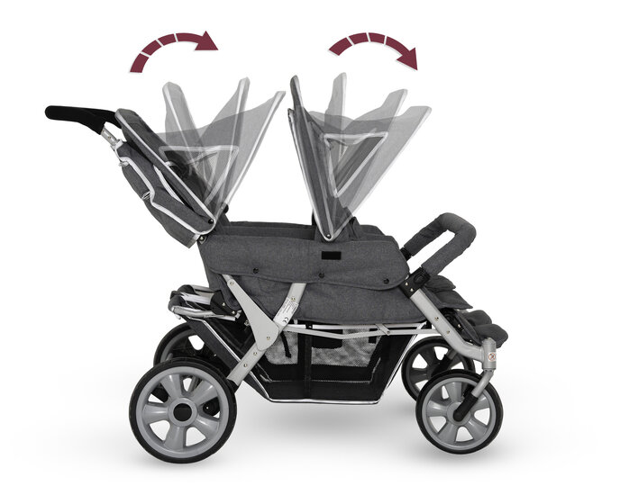 Childhood Cabrio opvouwbare kinderwagen 4 personen